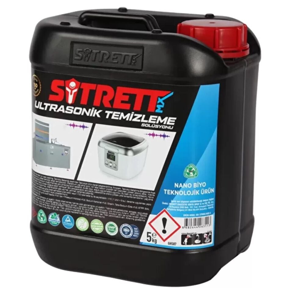 SİTRETT MX Ultrasonik Yağ Alma Solüsyonu Endüstriyel+ 5Kg