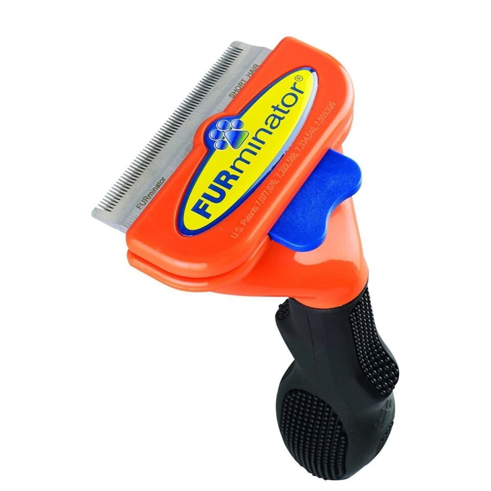 AD Uzun Tüylü Köpekler İçin Kolay Tarama Fırçası Temizlenebilir Çelik Tarak Tüy Toplayıcı Mediu