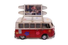 Dekoratif Metal Minibüs Çerçeveli Biblo Kumbaralı (491491)