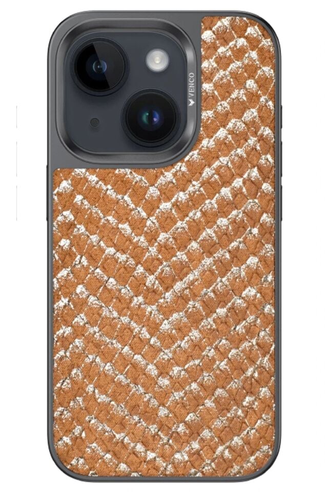 Mey İthalat®  iPhone 15 Viper Kapak - Kahverengi