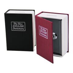 Büyük Kitap Modeli  Kilitli Kasa - Kumbara - 180X115X55Mm (491491)