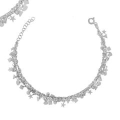 925 Ayar Gümüş Şans Bileklik T4717 (491491)