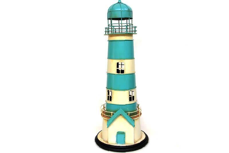 Dekoratif Metal Deniz Feneri Kumbara Vintage Biblo Hediyelik (491491)