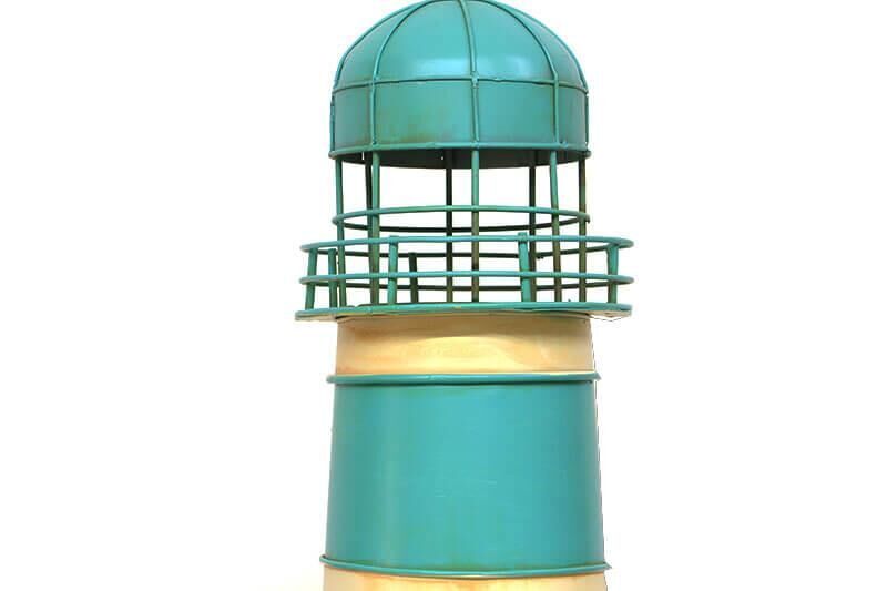 Dekoratif Metal Deniz Feneri Kumbara Vintage Biblo Hediyelik (491491)