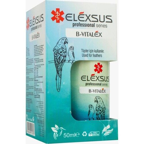 Muhabbet Kuşları İçin Tüy Dökülmesine Karşı - Elexsus B-Vitalex (Profesyonel Seri) (491491)
