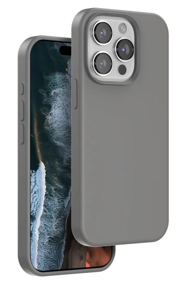 Mey İthalat®  iPhone 14 Pro Max Home Magsafe Kapak - Titan Gri