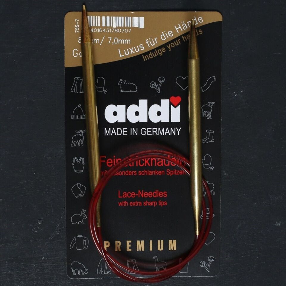 Addi 7mm 80cm Klasik Misinalı Dantel Şişi - 755-7