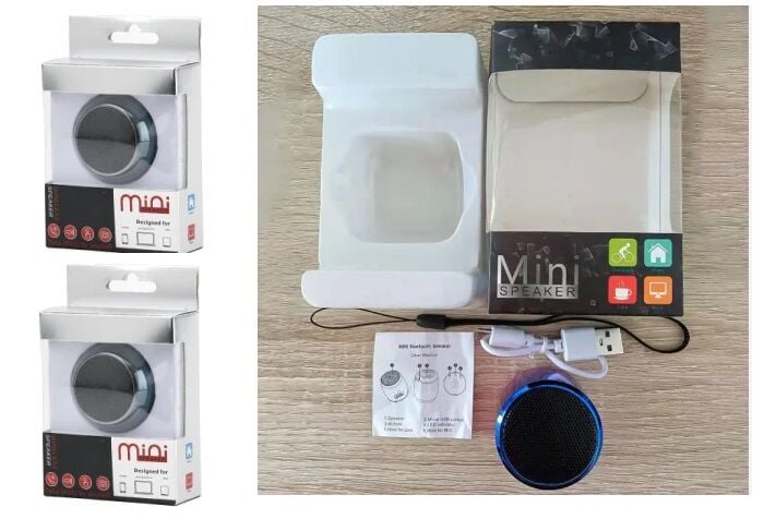 Kablosuz Bluetooth Hoparlör - Ses Bombası 2li Set Tek Bağlantıda (491491)