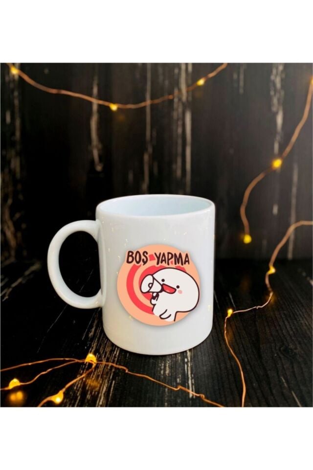 Boş Yapma Baskılı Kupa