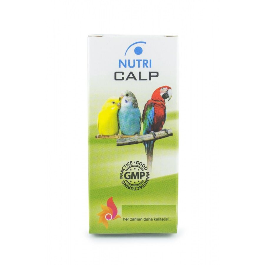 Muhabbet Kuşu Gaga - Yumurta - Kemik Sağlamlaştırıcı - Nutri Calp Kalsiyum (491491)