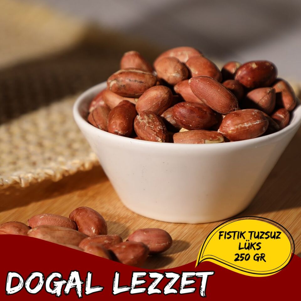 Mey İthalat® FISTIK TUZSUZ LÜKS 250 GR
