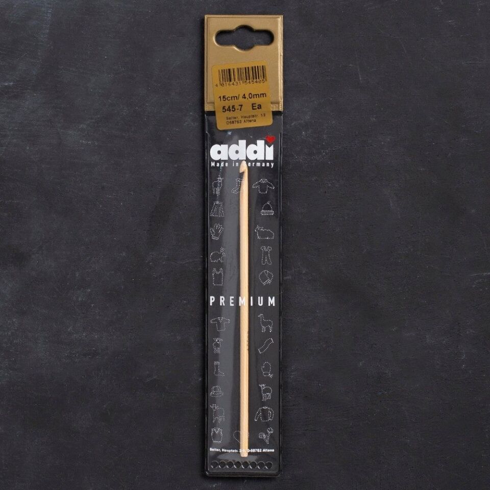 Addi Bambus 4mm 15cm Bambu Yün Tığ - 545-7