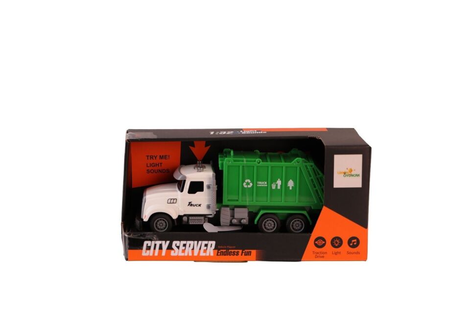 C-007A PİLLİ IŞIKLI ÇÖP ARABASI