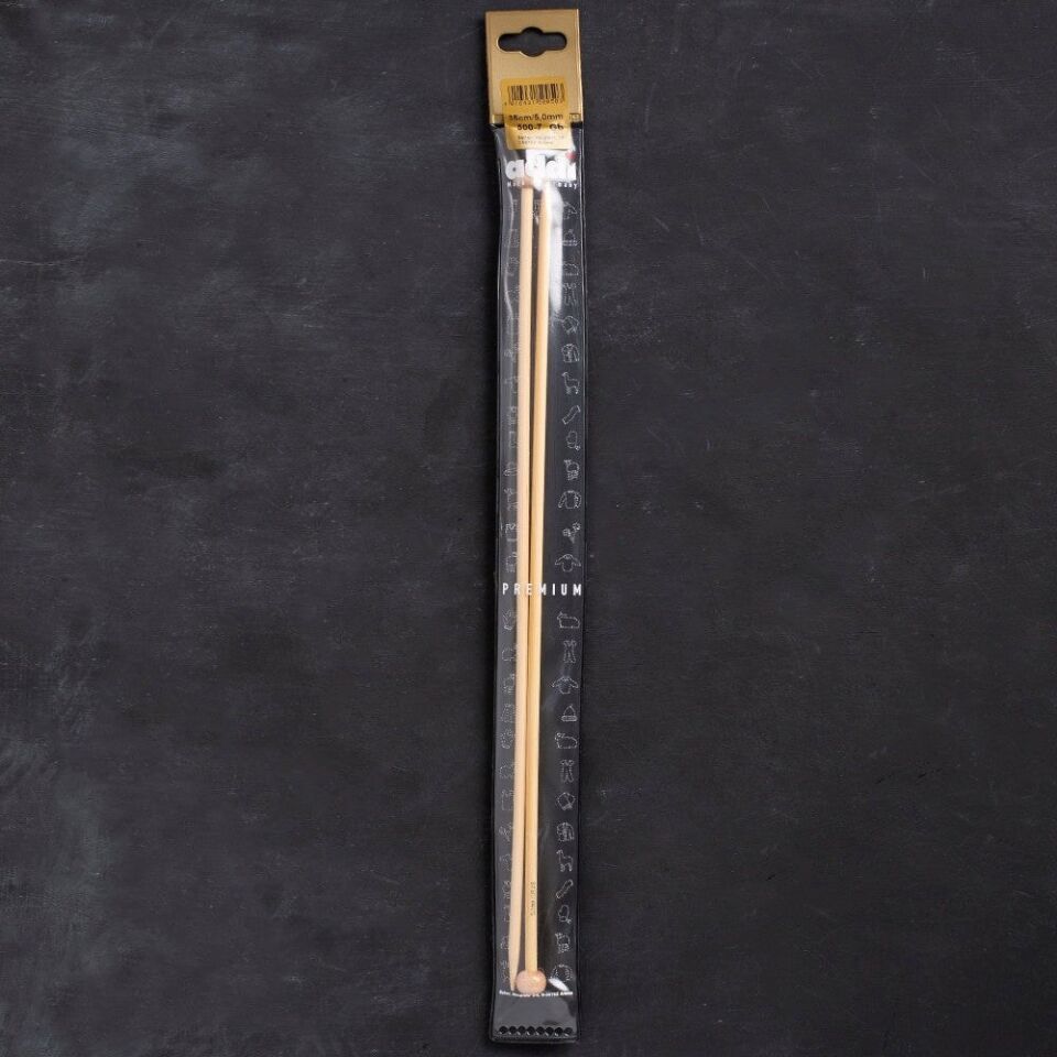 Addi Bambus 5mm 35cm Bambu Örgü Şişi - 500-7