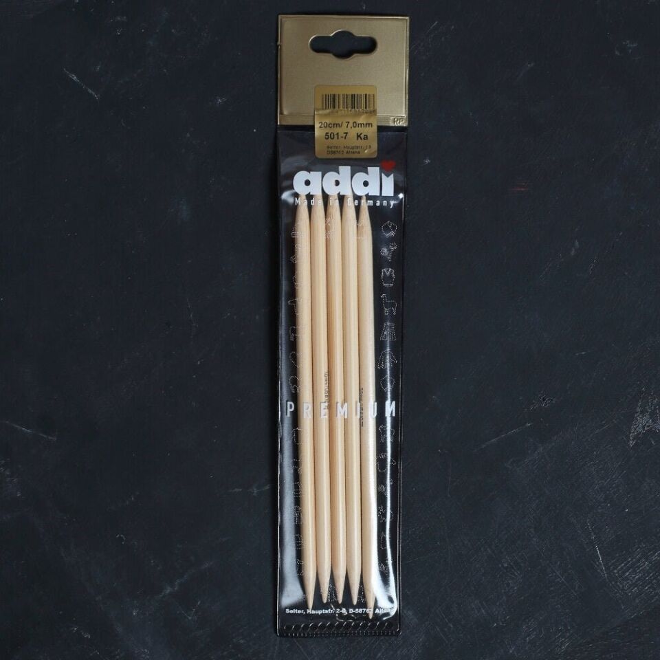 Addi Bambus 7 Mm 20 Cm Bambu Çorap Şişi - 501-7