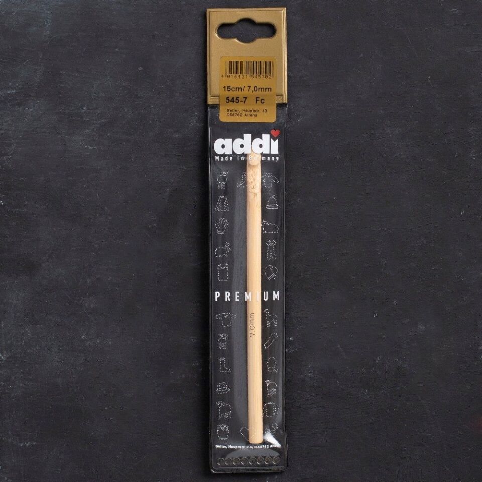 Addi Bambus 7mm 15cm Bambu Yün Tığ - 545-7