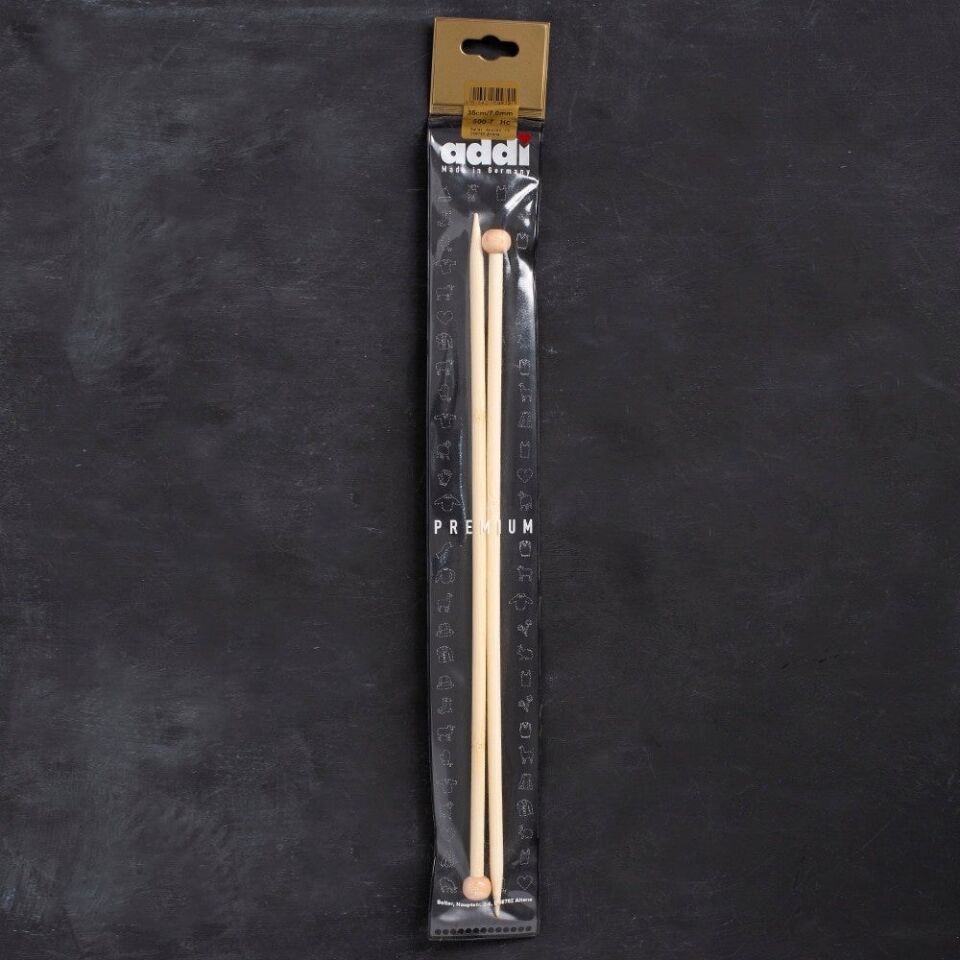 Addi Bambus 7mm 35cm Bambu Örgü Şişi - 500-7