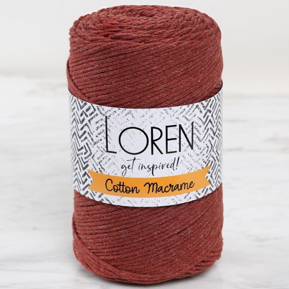 Loren Cotton Macrame Kiremit - L035