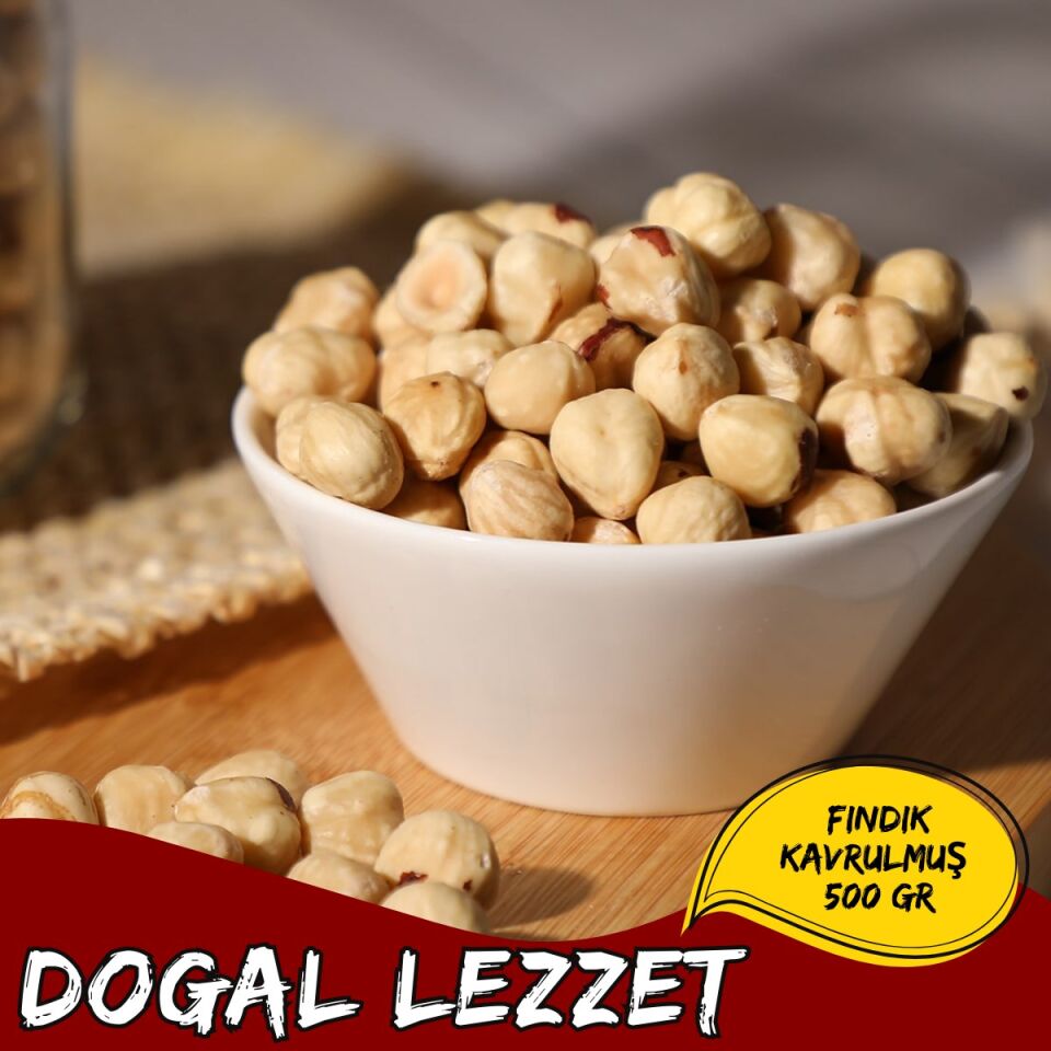 Mey İthalat® FINDIK KAVRULMUŞ 500 GR