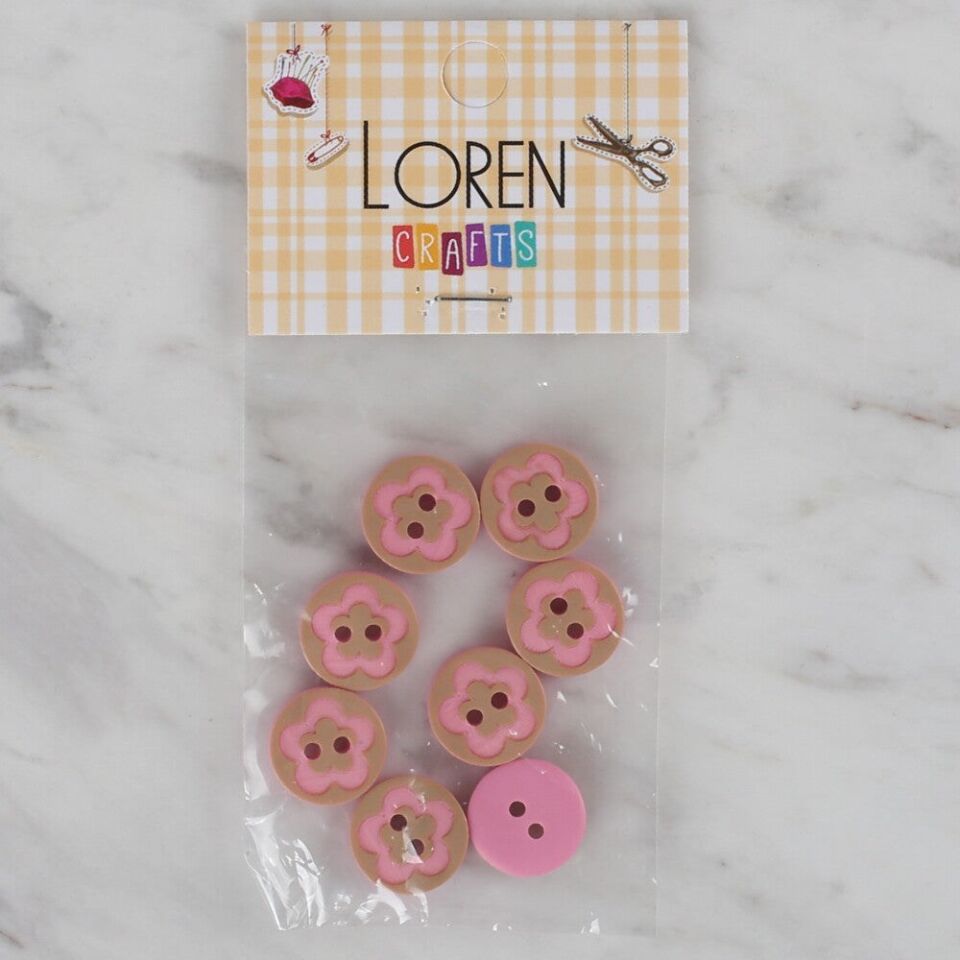 Loren Crafts 8 li pembe - 317