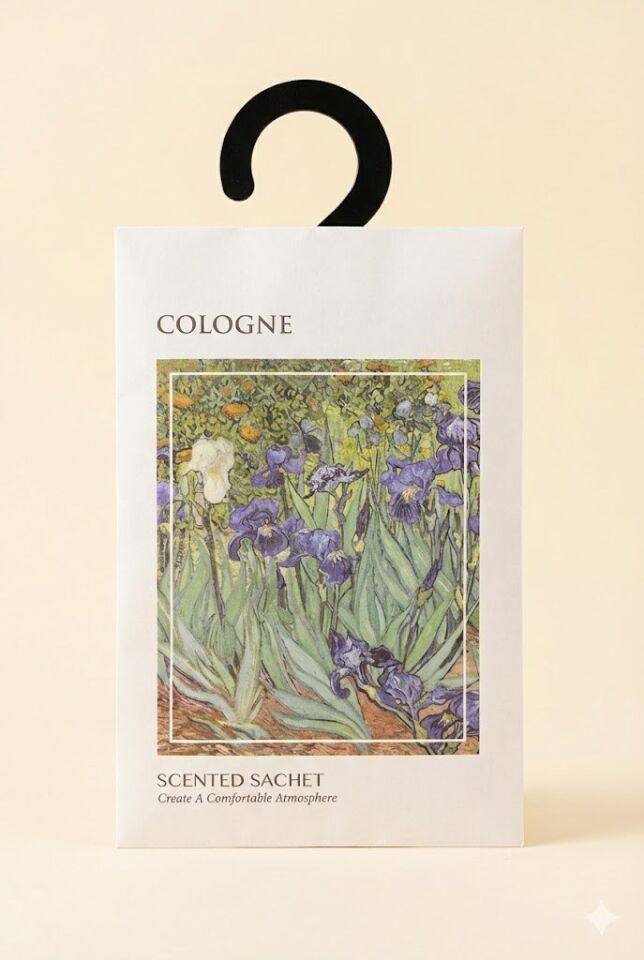 sonx COLOGONE  Dolap ve Çekmece Kokusu –1 ADET Askılı Koku Poşeti,  Uzun Ömürlü Koku