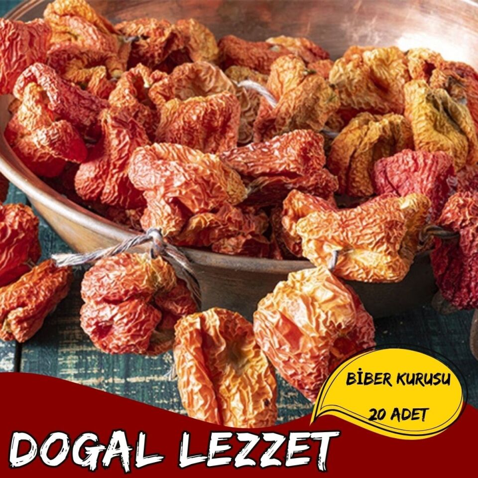 Mey İthalat® Biber Kurusu (20 Adet)