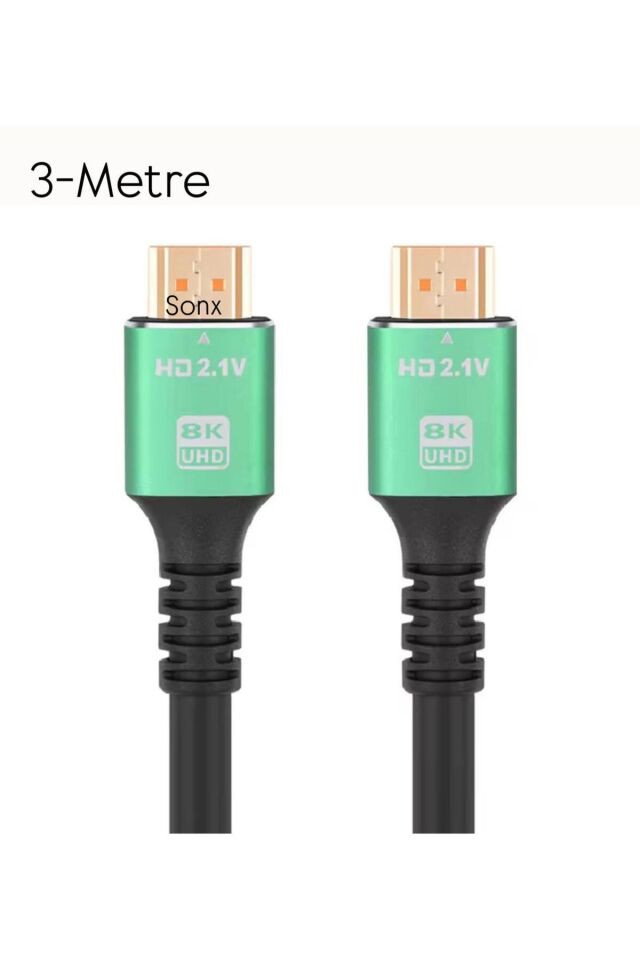 HDMI 2.1 Kablo – 8K Ultra HD Görüntü ve Ses Aktarımı 8K 60HZ 4K 120HZ