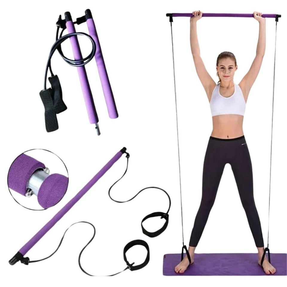 ADJimnastik Çubuğu Plates Barı Taşınabilir Spor Ve Egzersiz Aleti