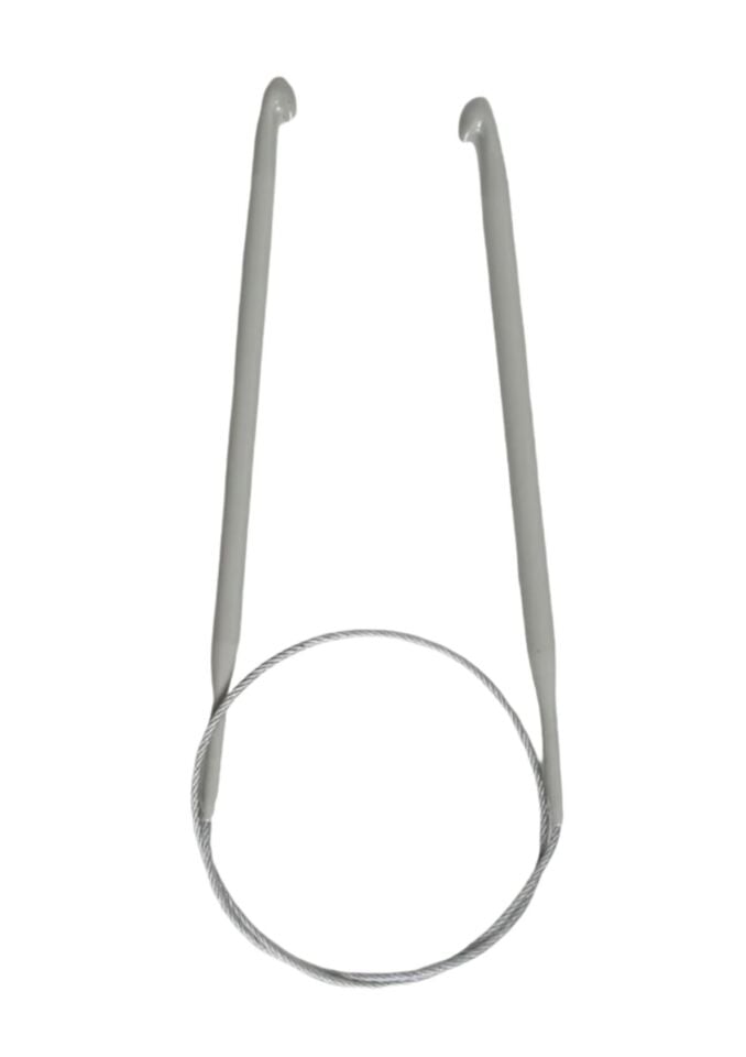 Misinalı Çelik Gagalı Tığ Şiş 4,5 Numara 60 cm