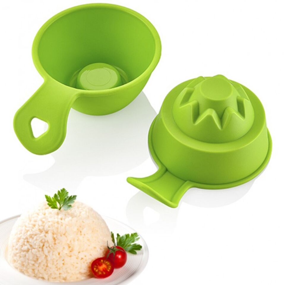 AD Pilav Ve Helva Şekil Verici Pratik Servis Kalıbı Aleti (2 Adet)