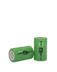 1.2V 1200 Mah - 2/3A - Ni-MH Şarjlı Pil - Başsız / Flat Head (491491)