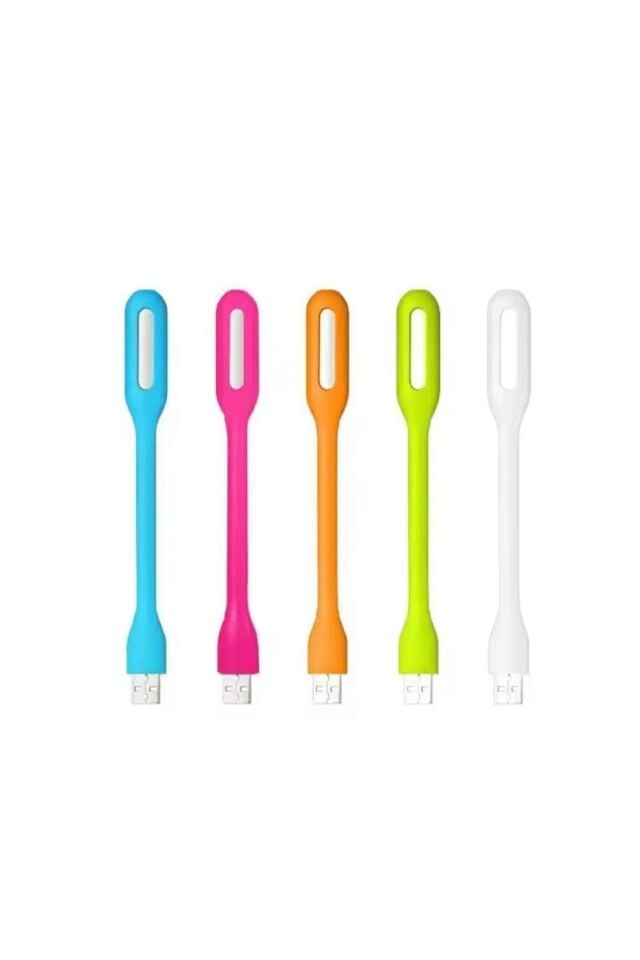 USB Mini LED Lamba 4’Adet Paket – Esnek ve Taşınabilir Gece Lambası