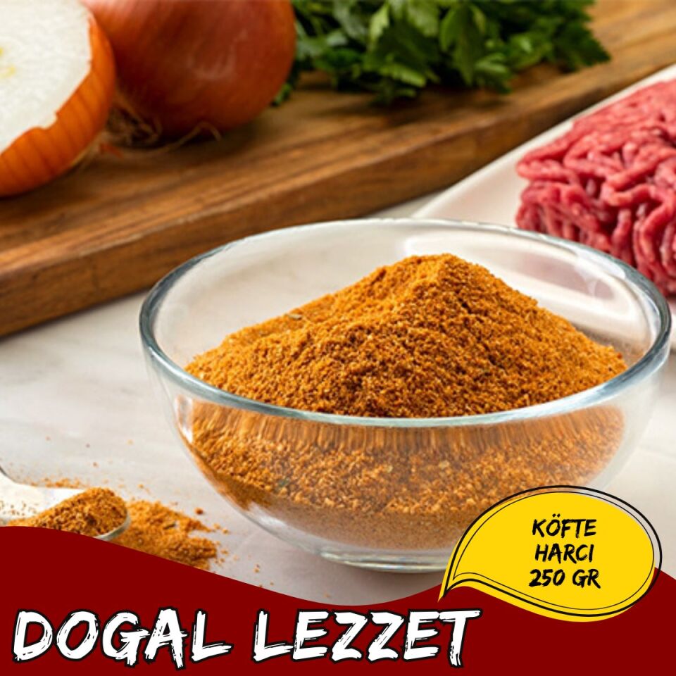 Mey İthalat® Köfte Harcı Baharat Karışımı Ev Yapımı Köfte İçin Özel Baharat 250 Gr