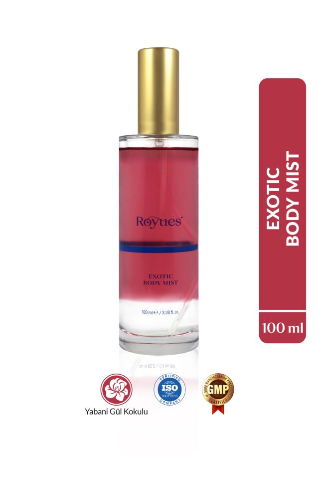 Kadın Vücut Spreyi Egzotik Gül Aromalı 100ml