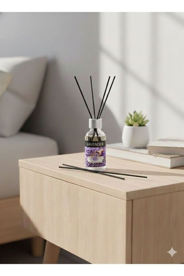 Şık Tasarımlı Uzun Süre Kalıcı Çubuklu (JASMINE) Oda Kokusu – Evinize Ferahlık ve Şıklık Katın”