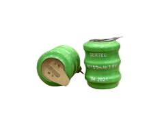 3.6V 3S1P 60 Mah 2 Pin NI-MH Buton Pil (491491)