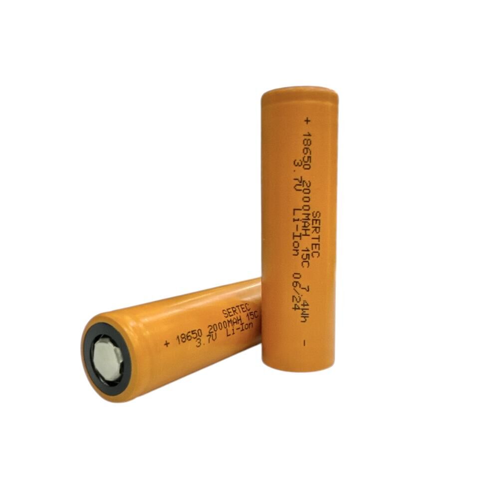 18650 3.7V 2000 Mah 15C Li-Ion Şarjlı Pil (491491)