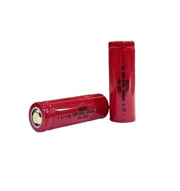 3.7V Li-ion 14430 - 600 mAh 1C Şarjlı Pil (491491)