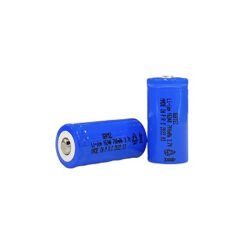 3.7V Li-ion 16340 - 700 mAh. 1C Şarjlı Pil (491491)
