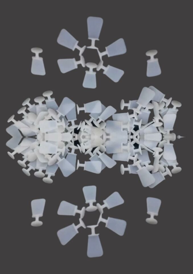 Perde Düğme Makine Dikmeli 1.000'li