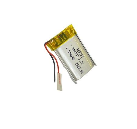 902030 3.7V 500 mAh Li-Polymer Pil Devreli/1.5A (491491)