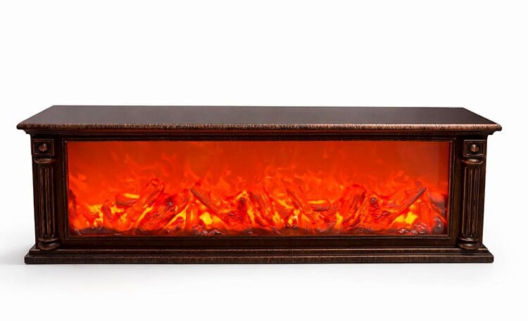 Dekoratif Kumandalı Renk Değiştirmeli Ledli Şömine Lamba