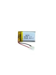 502030 3.7V 250 MAh Li-Polymer Pil Devreli/1.5A (491491)