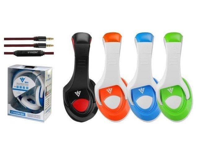 AD Vykon MQ4440mm Sürücülü Mikrofonlu Bilgisayar Kulaklığı Jak Girişli