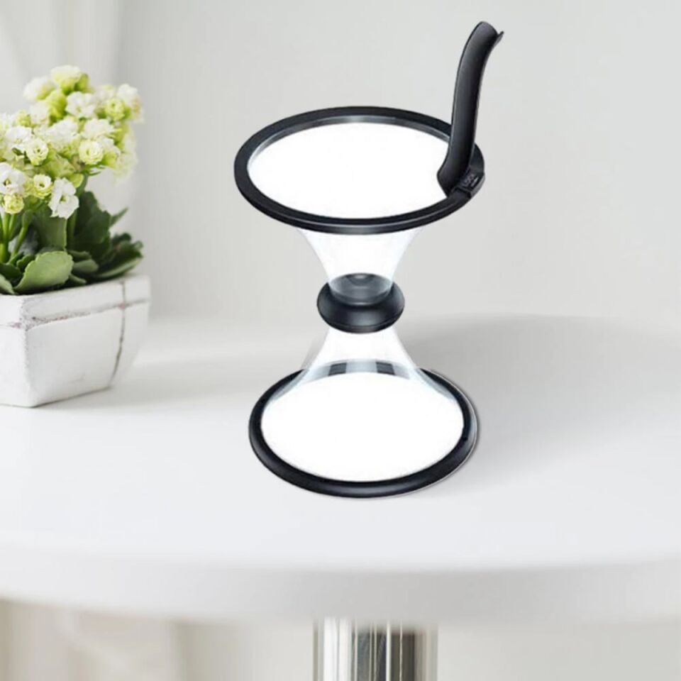 AD Eğlenceli Huni Şeklinde İlginç Şeffaf Para Biriktirme Kumbarası