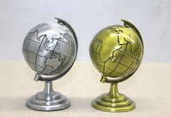 Metal Dünya Küre Model 2
