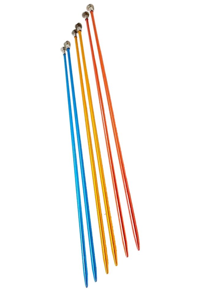 Metalize Kısa Şiş 25 cm 3,5 Numara (Renk Stoğa Göre)