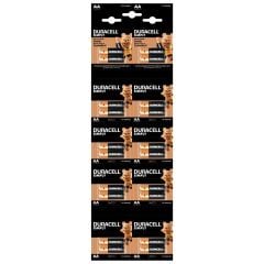 Duracell 20'li Kartela 1.5 V Alkalin AA Kalem Pil (491491)