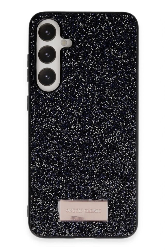 Mey İthalat®  Samsung Galaxy A05S Bright Simli Kapak - Siyah