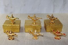 Mineli Metal Alaaddin Lambası Model 2